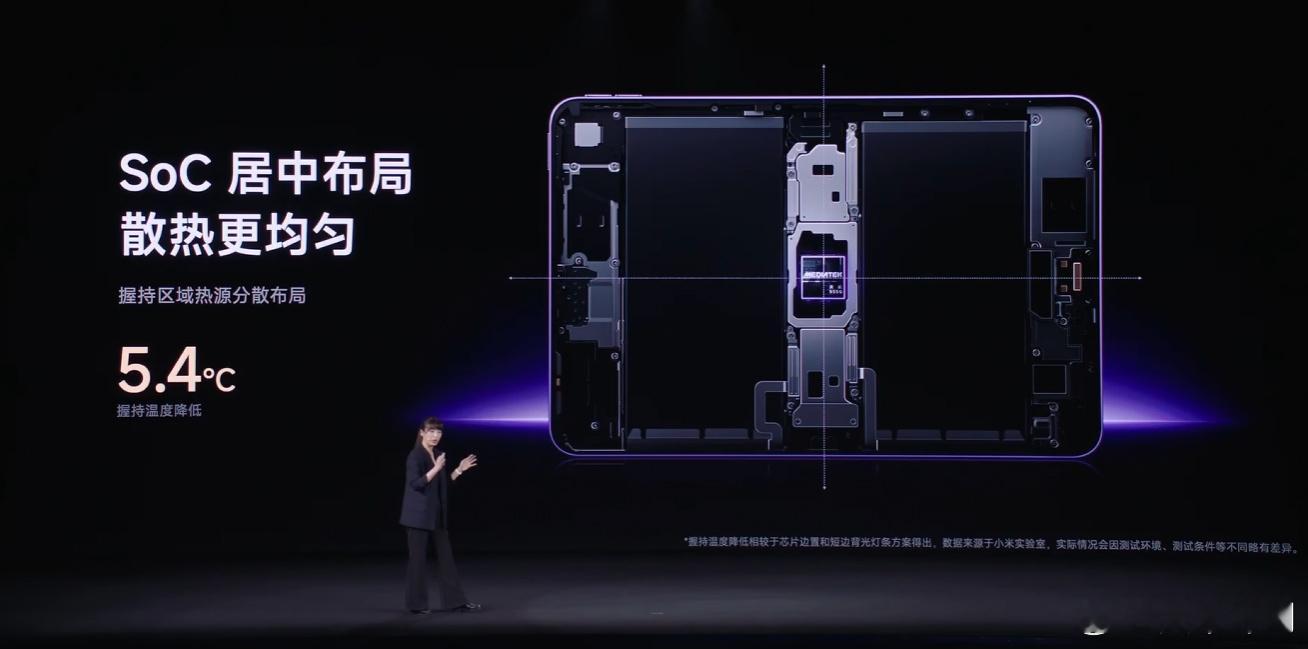 Kpad2：天玑9500，支持指纹识别，VC均热板更大，Soc居中布局 