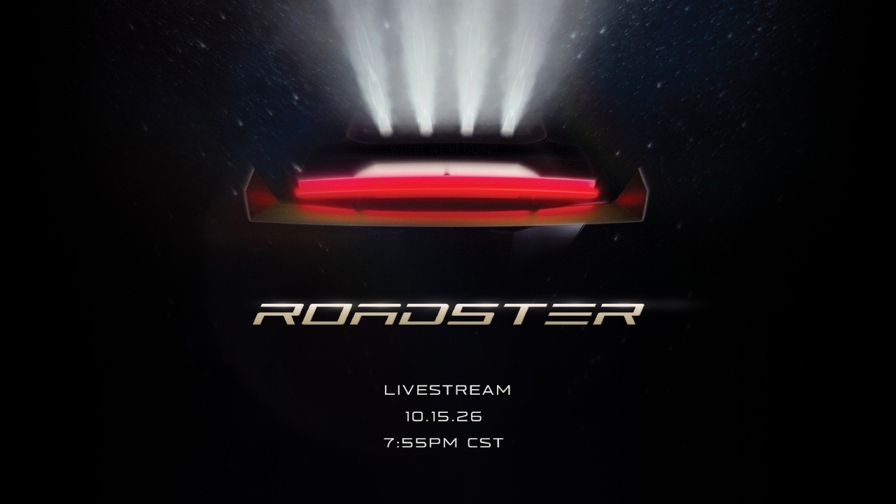 特斯拉Roadster发布会悬空跑道曝光特斯拉第二代Roadster跑车发布会现