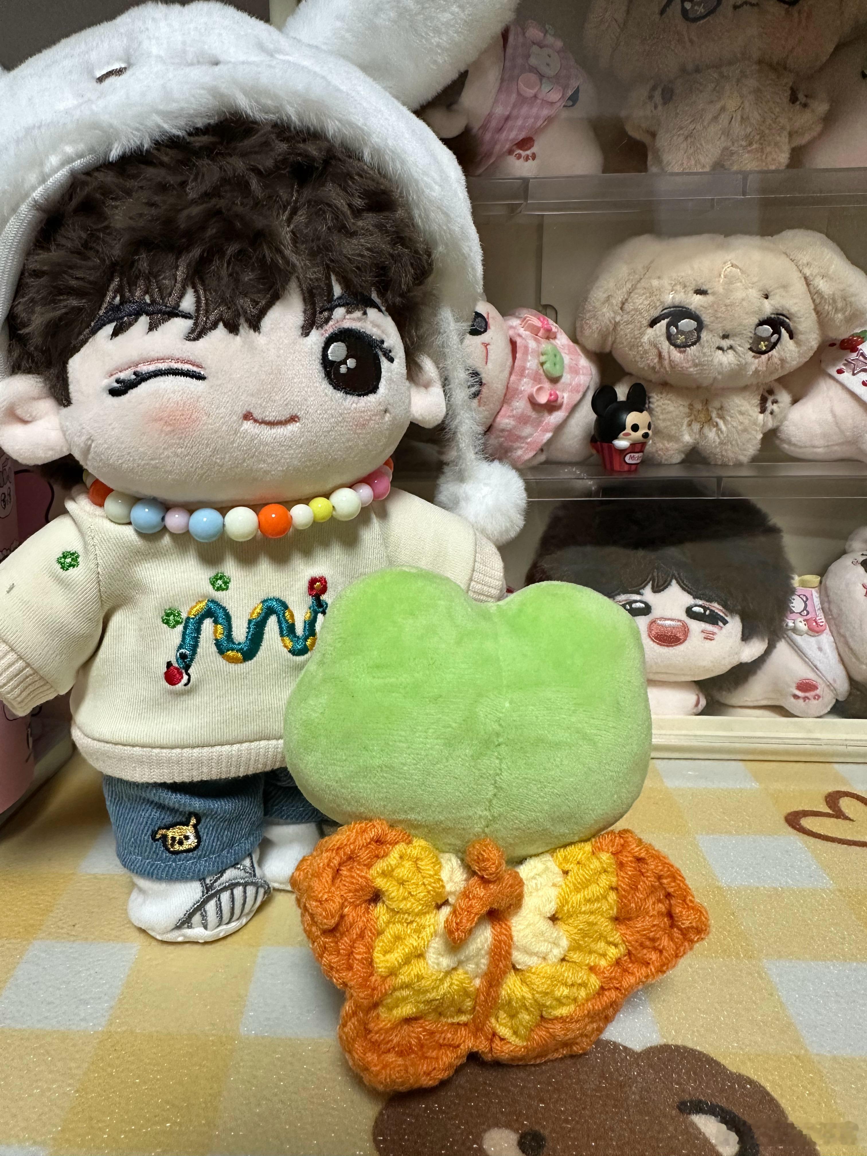 蛙幺幺变小蝴蝶了 