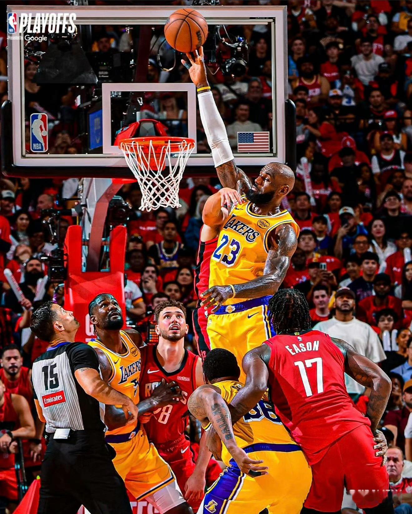 LAKERS Go 💛   ☄️湖人vs火箭 龙港