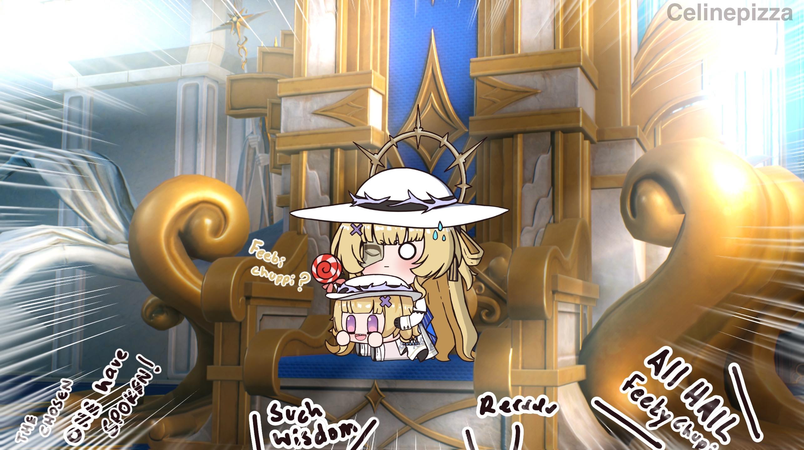 故事完了的菲比。the chosen one 开口了！ 如此智慧!  ...