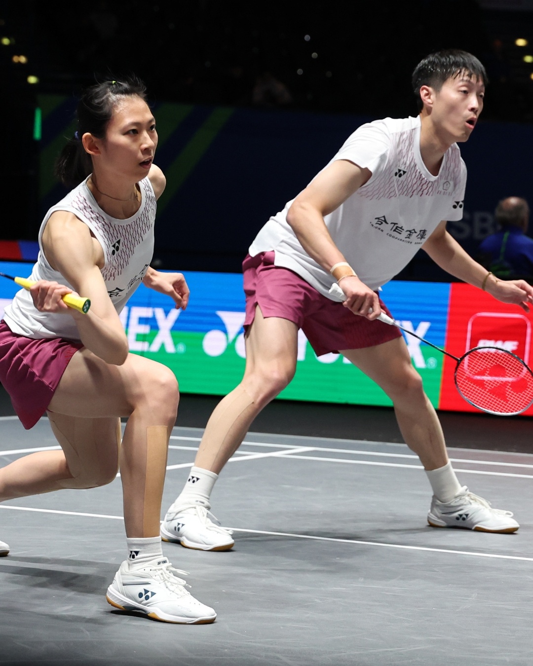 杨博轩/胡绫芳 21-3、21-14 🇲🇴梁钰聪/吴颖嗣下轮对手：程星/张驰