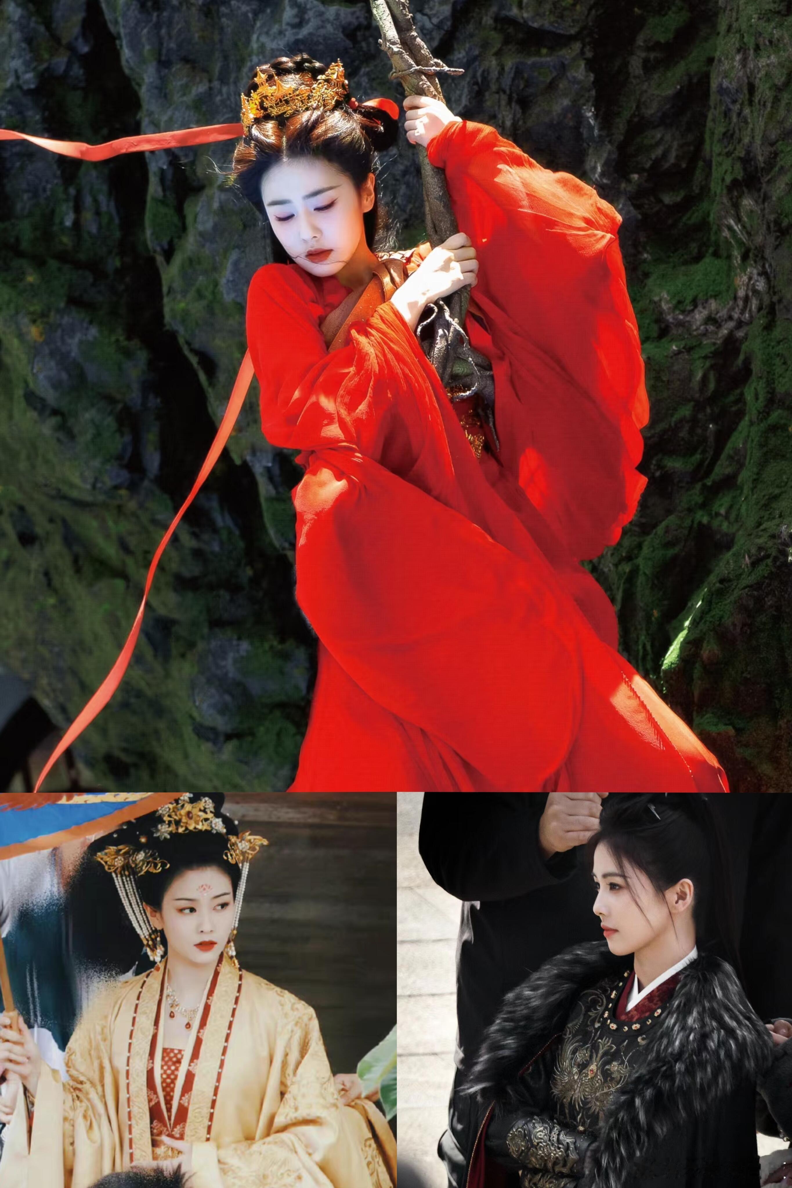 白鹿的破万家族母亲姜雪宁、父亲李佩仪还有他们优秀的孩子李青月唐宫奇案破万白鹿破万