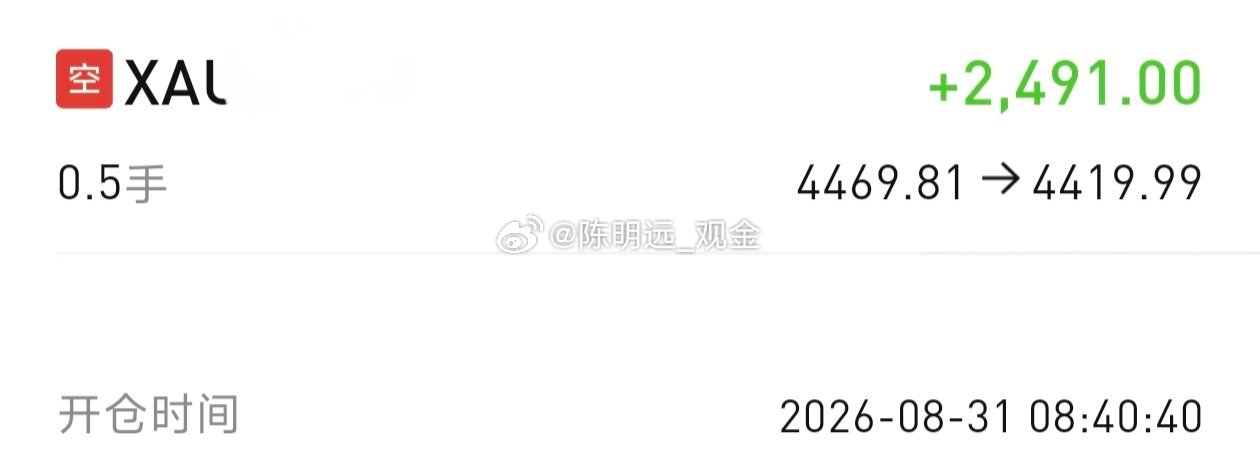 8月31号现货黄金周一早间的早餐是来自于54点的椌头，收2490优。新的一天，从