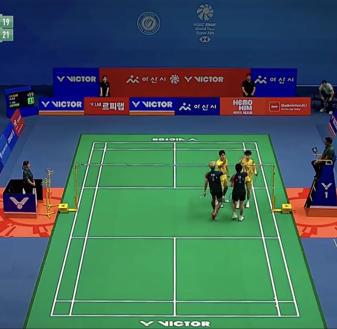 2026年韩国羽毛球大师赛 林一凡/杨佳峄🇨🇳 21-14、21-19 🇺