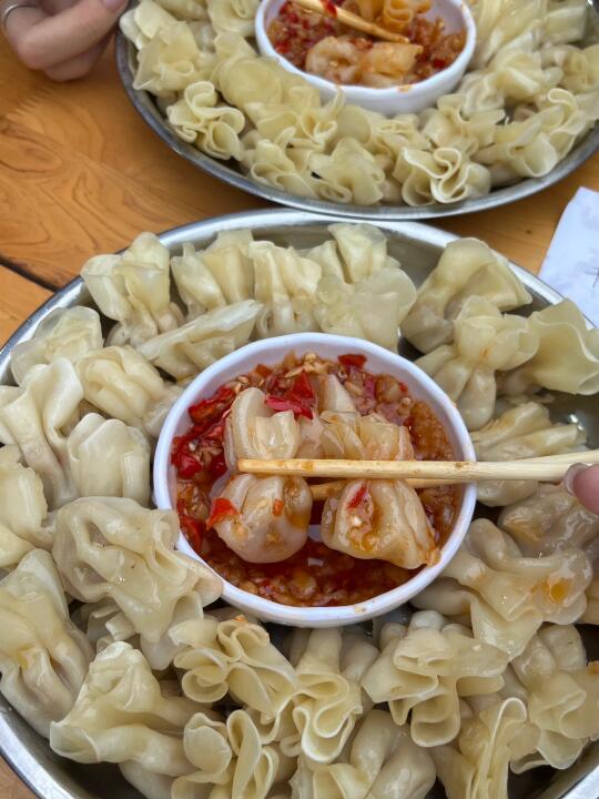 踏马的！！！太原也有了好吃的干蒸馄饨！！！