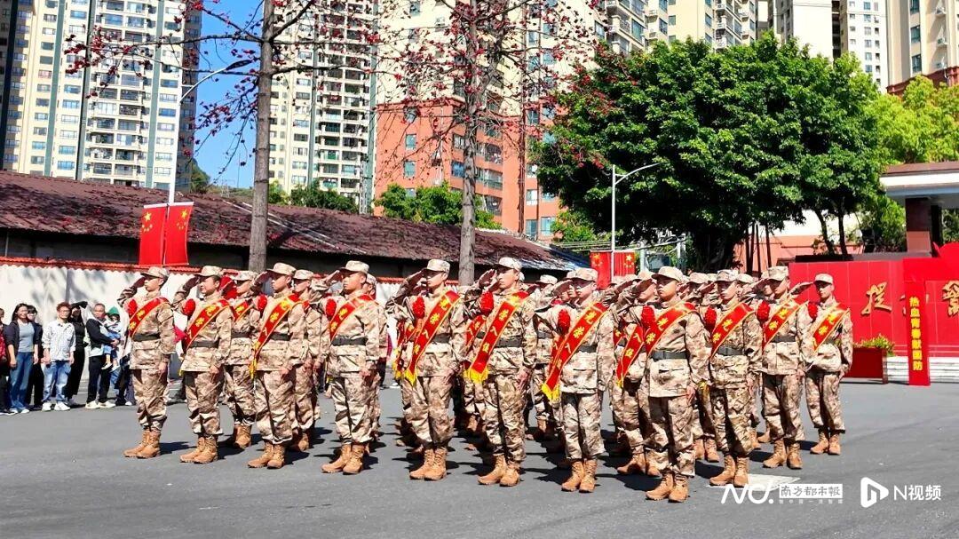 一家两代三个兵！佛冈新兵热血启程奔赴军营