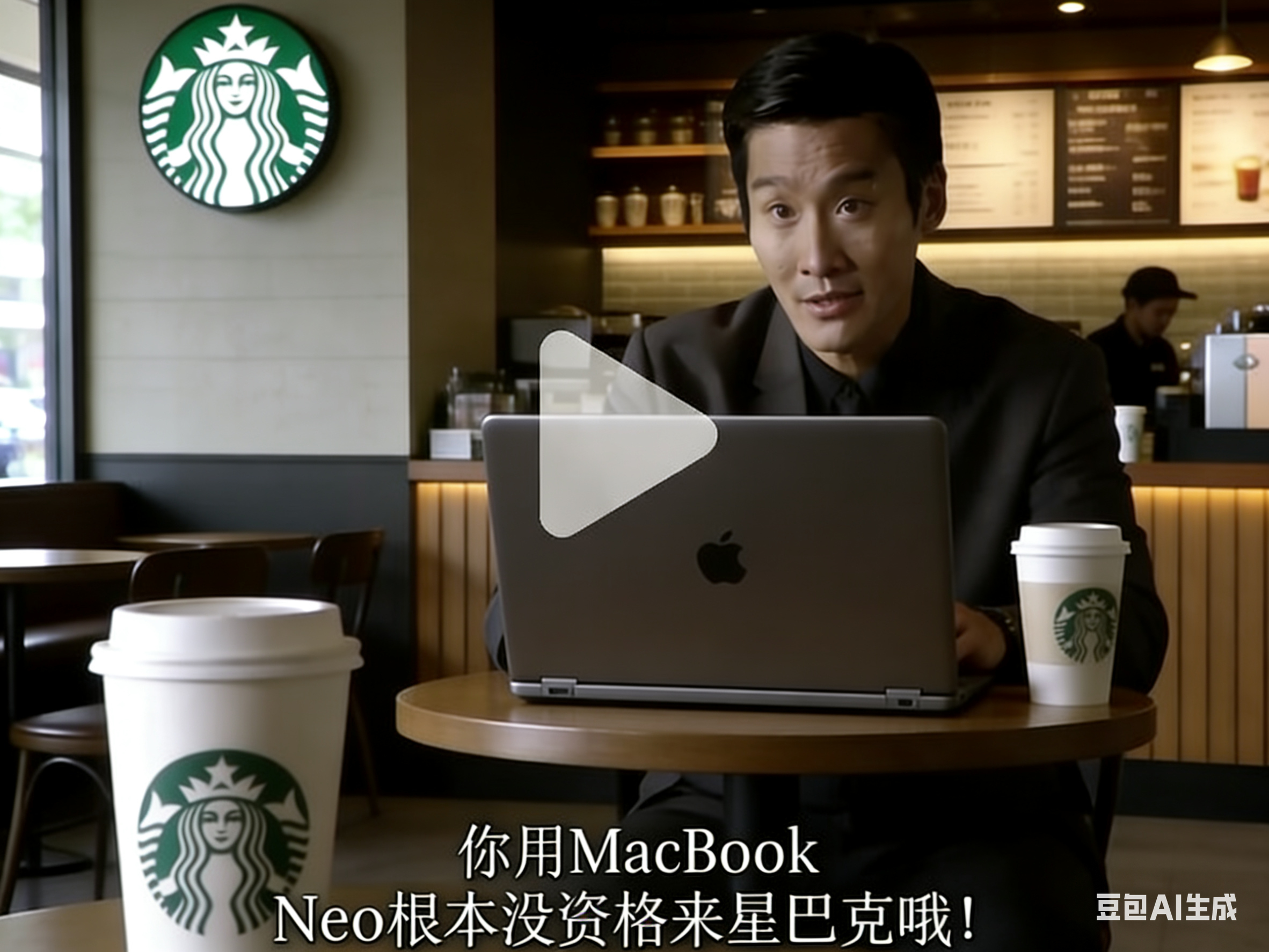 苹果回应MacBookNeo配置遭吐槽你用什么mac？mac neo…我们在星巴