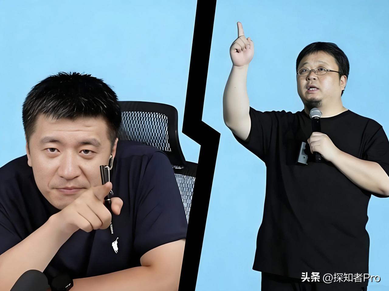 张雪峰和罗永浩，同是东方门徒
两人曾有过一次短暂的隔空互怼名场面。

老罗曾公开