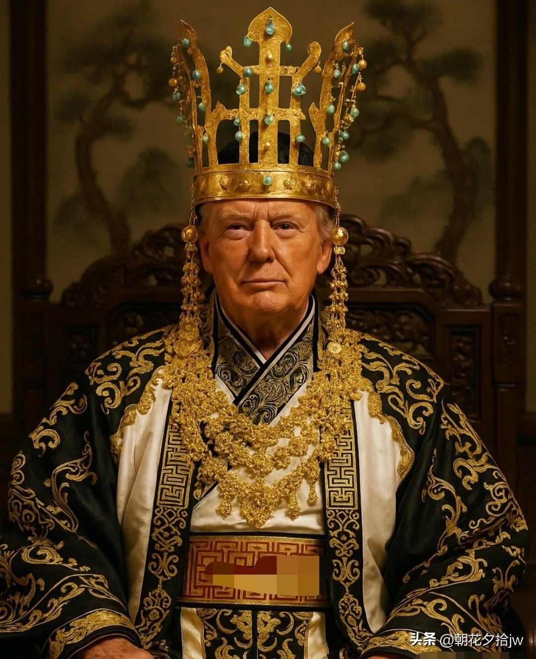 “朕不同意小哈任蕞高领 袖，
朕要亲自任命！”

好家伙！

川普一顿输出，俨然