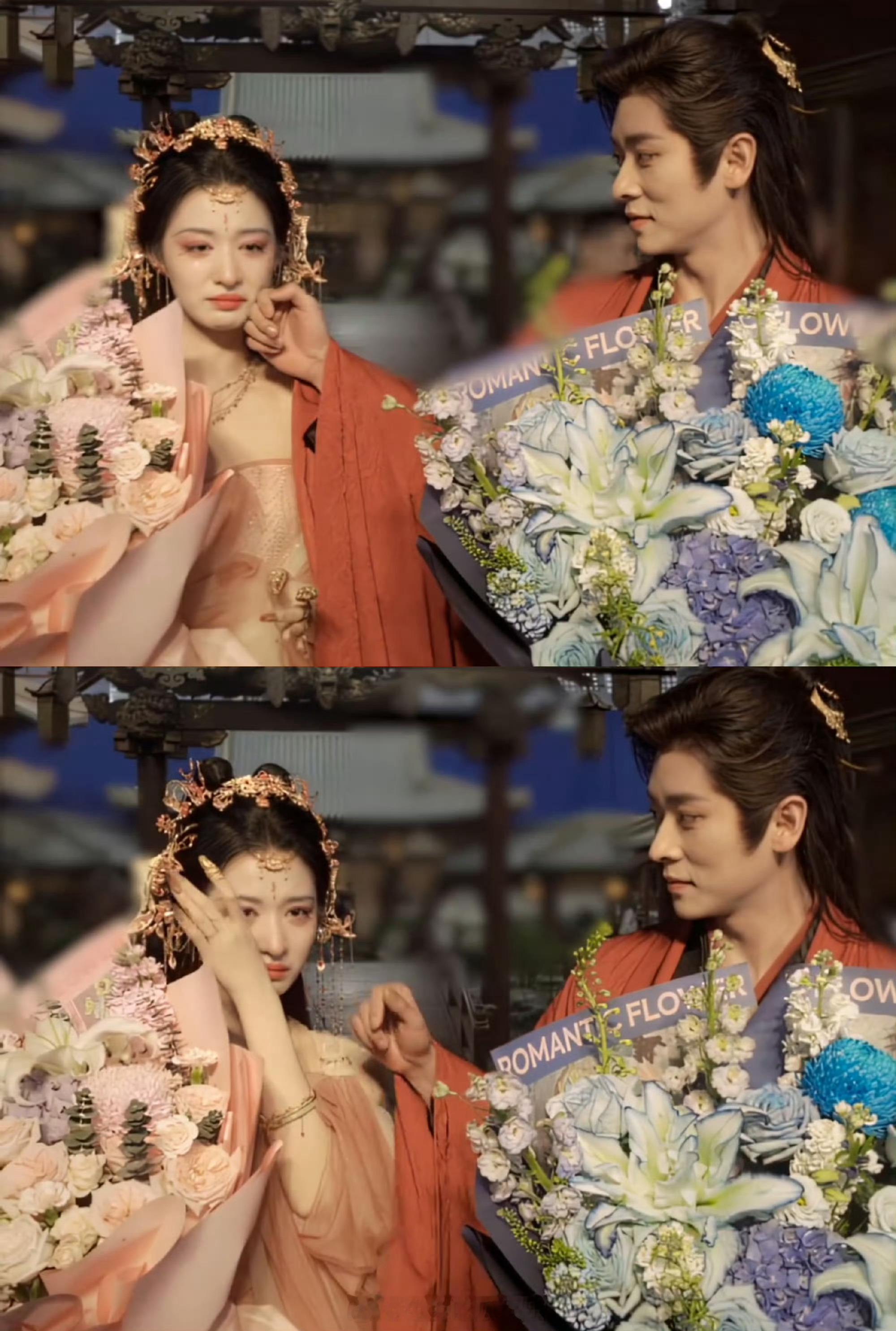 王楚然丞磊伟大的杀青梗 这个杀青梗太到位了，这对cp太给力了 