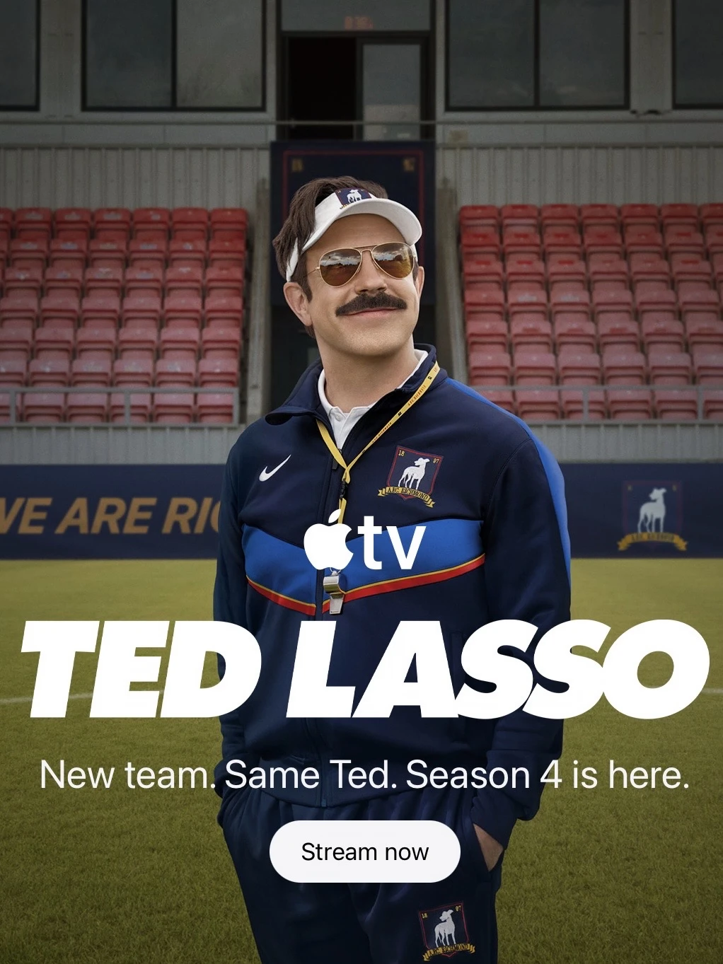 Apple官网宣传tv TED LASSO 第四季