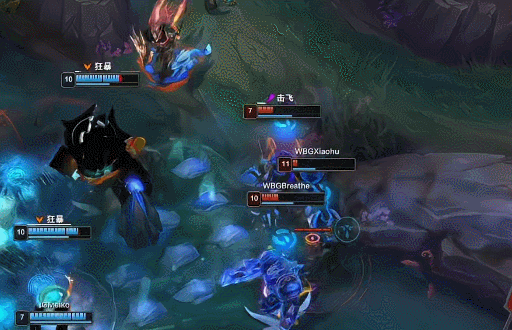【2025LPL第二赛段 IG vs WBG】第16分钟，TheShy大招开三个