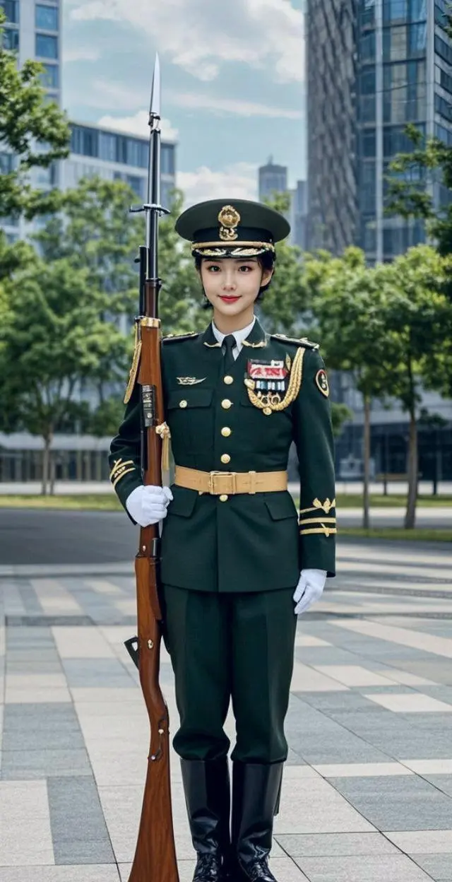 AI持枪英姿