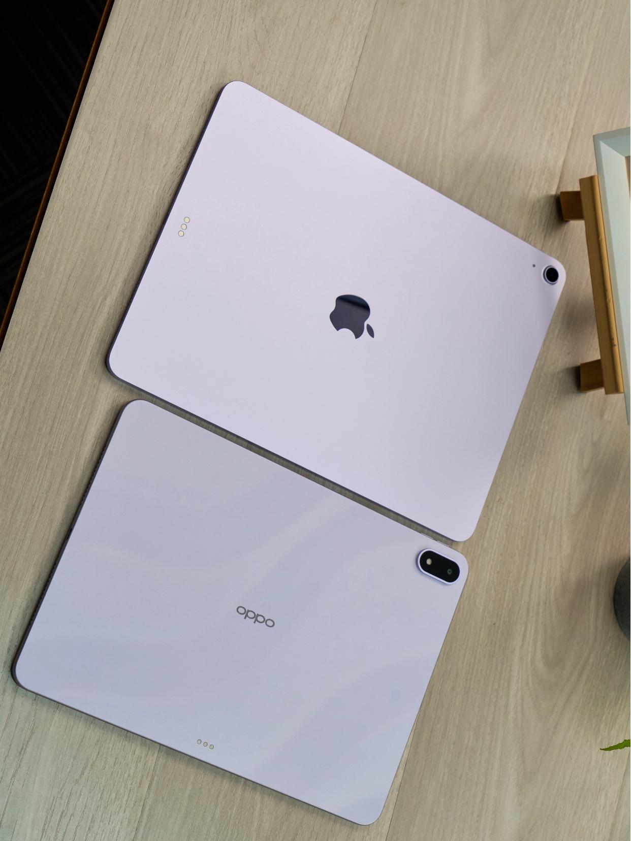 都是紫色，怎么感觉iPad没国产平板好看？

有多少和我一样喜欢紫色的？觉得紫色