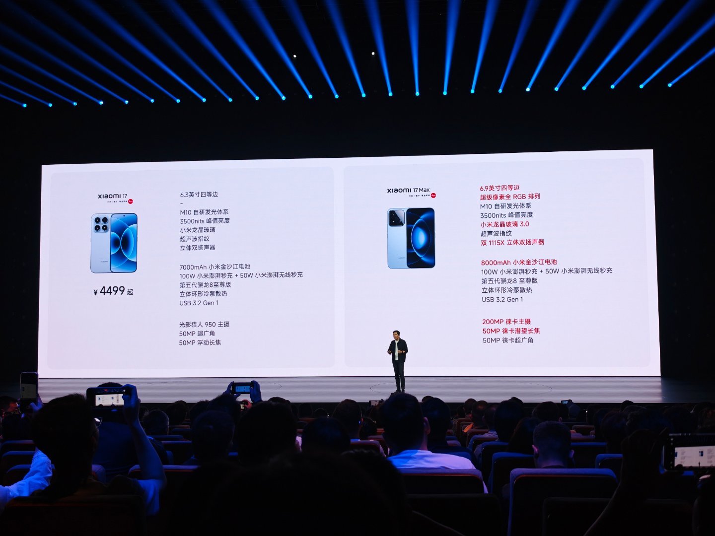 小米 17Max 这价格，还有谁？国补后 4299 起～小米17max小米手机雷