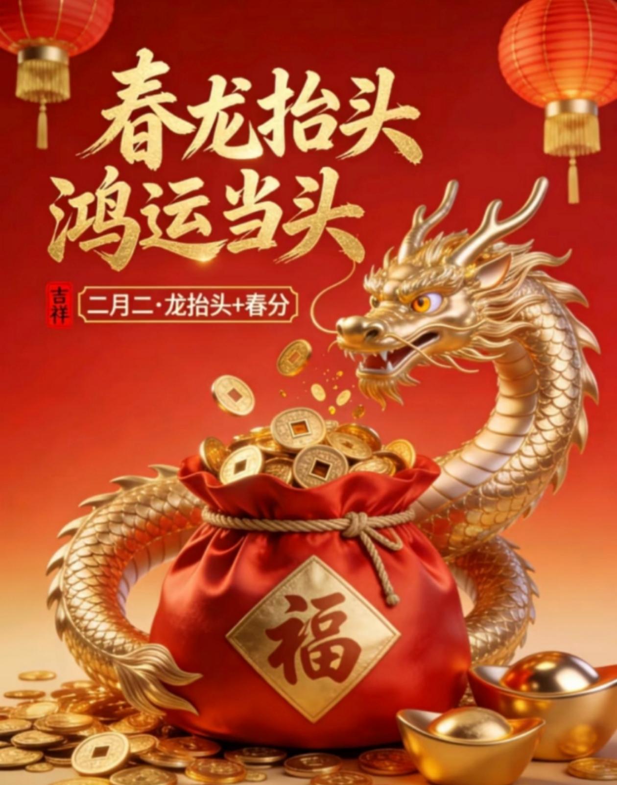 今日“双龙同春”60年等一回：三件事别做，三件事一定要做
 
60年一遇的祥瑞时