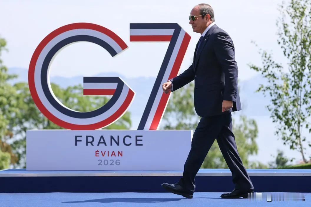 埃及总统在G7中东会议促以放弃占加沙七成领土计划！

G7埃维昂峰会同期召开的中