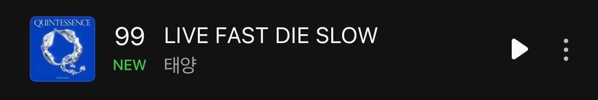 【Theqoo】TAEYANG<LIVE FAST DIE SLOW>进入Mel