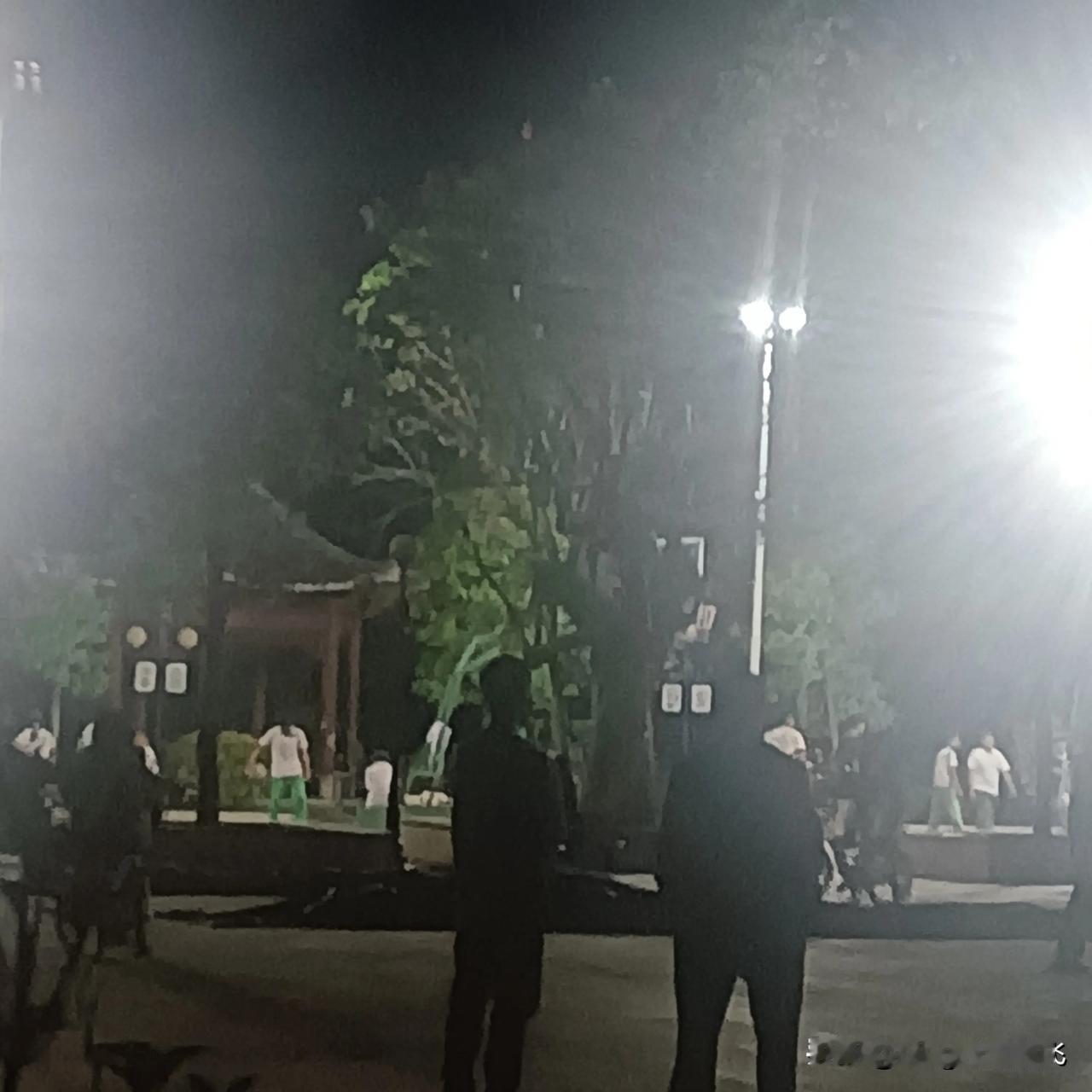 现在的广场，居然变成夜市了，好多人在摆卖呀，几个月没来，变化可真大。
#秋日生活