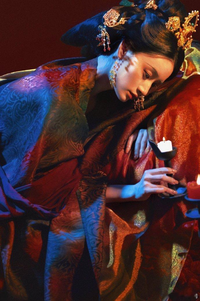 #郭晓婷千红一哭万艳同悲#郭晓婷的泪眼婆娑，诉说着 “千红一哭万艳同悲” 的哀愁