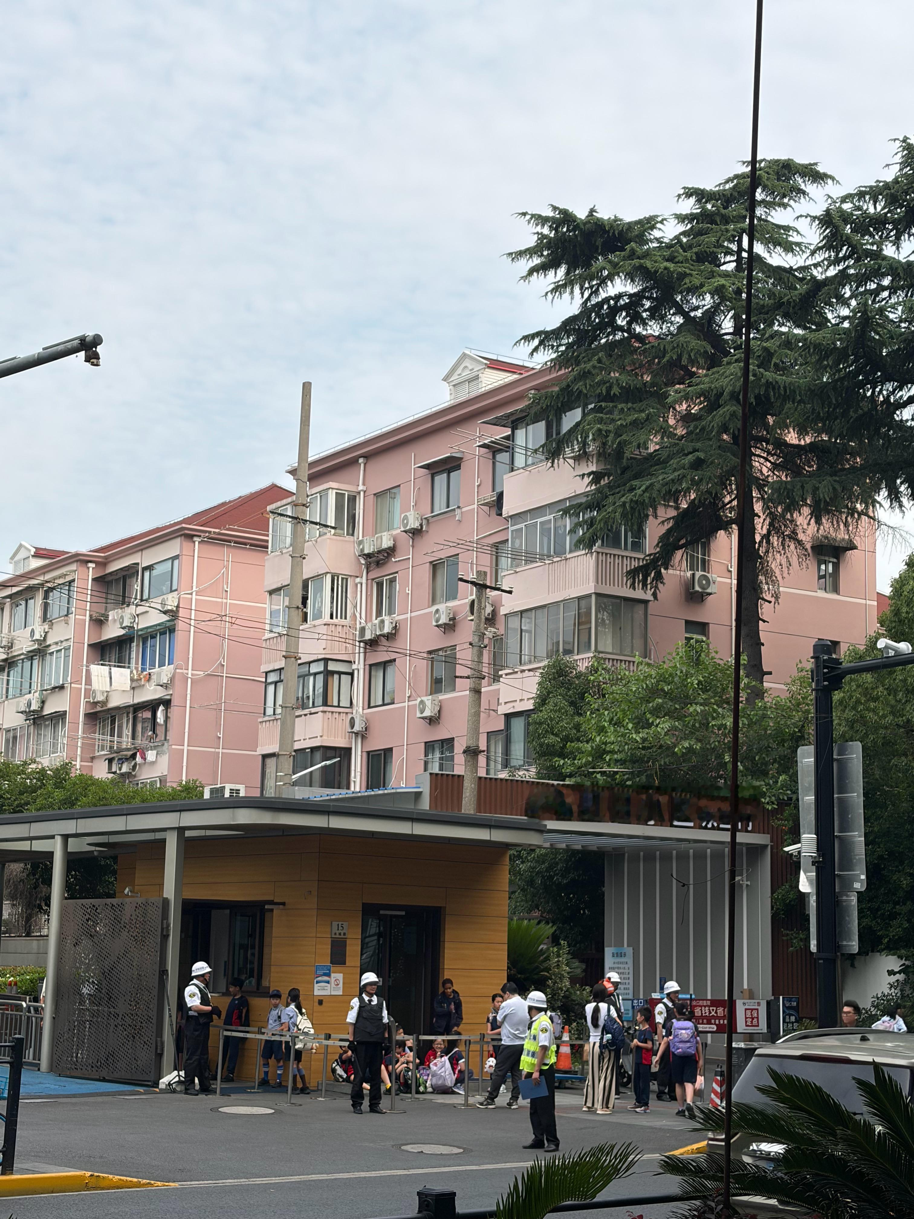 如果只看国际学校门口的保安布阵、看不出这是世界上最安全的国家之一 