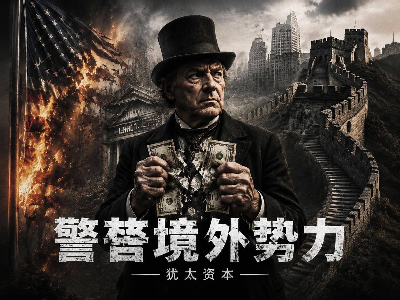 警惕，必须引起警惕！如果美国这棵大树真的靠不住了，犹太资本下一个目标会是谁？答案