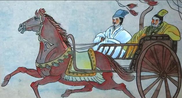 将军分肉忘了车夫，次日车夫驾车把他拉到敌营，从此诞生一个成语。
 
春秋时期的宋