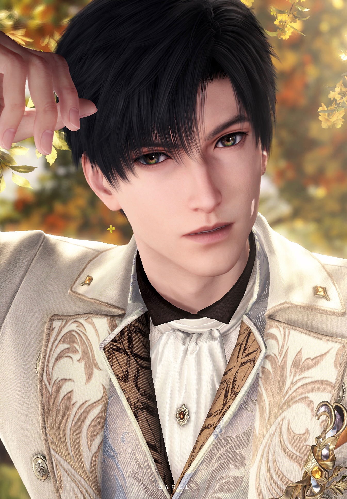 黎深 🐾💛🍂🥰小金猫怎么这么甜啦！呜呜看着太幸福了嘴角不自觉上扬哈哈哈哈