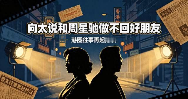 向太直言和周星驰做不回好朋友，恩怨可释怀情谊难复原