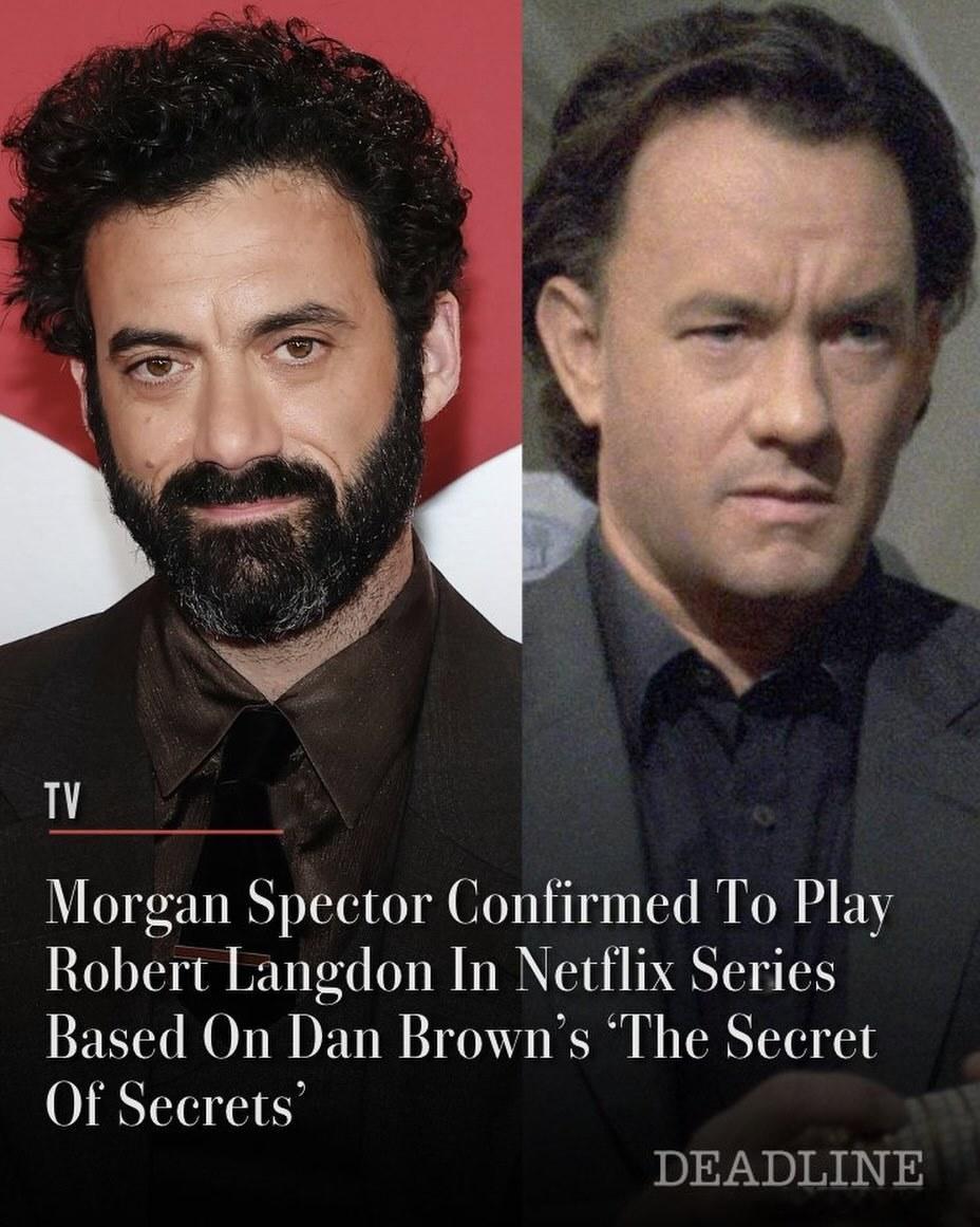 Morgan Spector确认主演奈飞丹布朗新作改编剧集《秘密中的秘密》，饰演