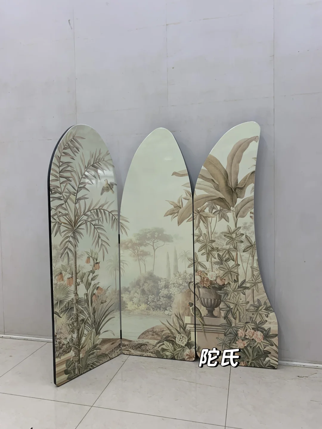 天啦！设计师款屏风太有特色了