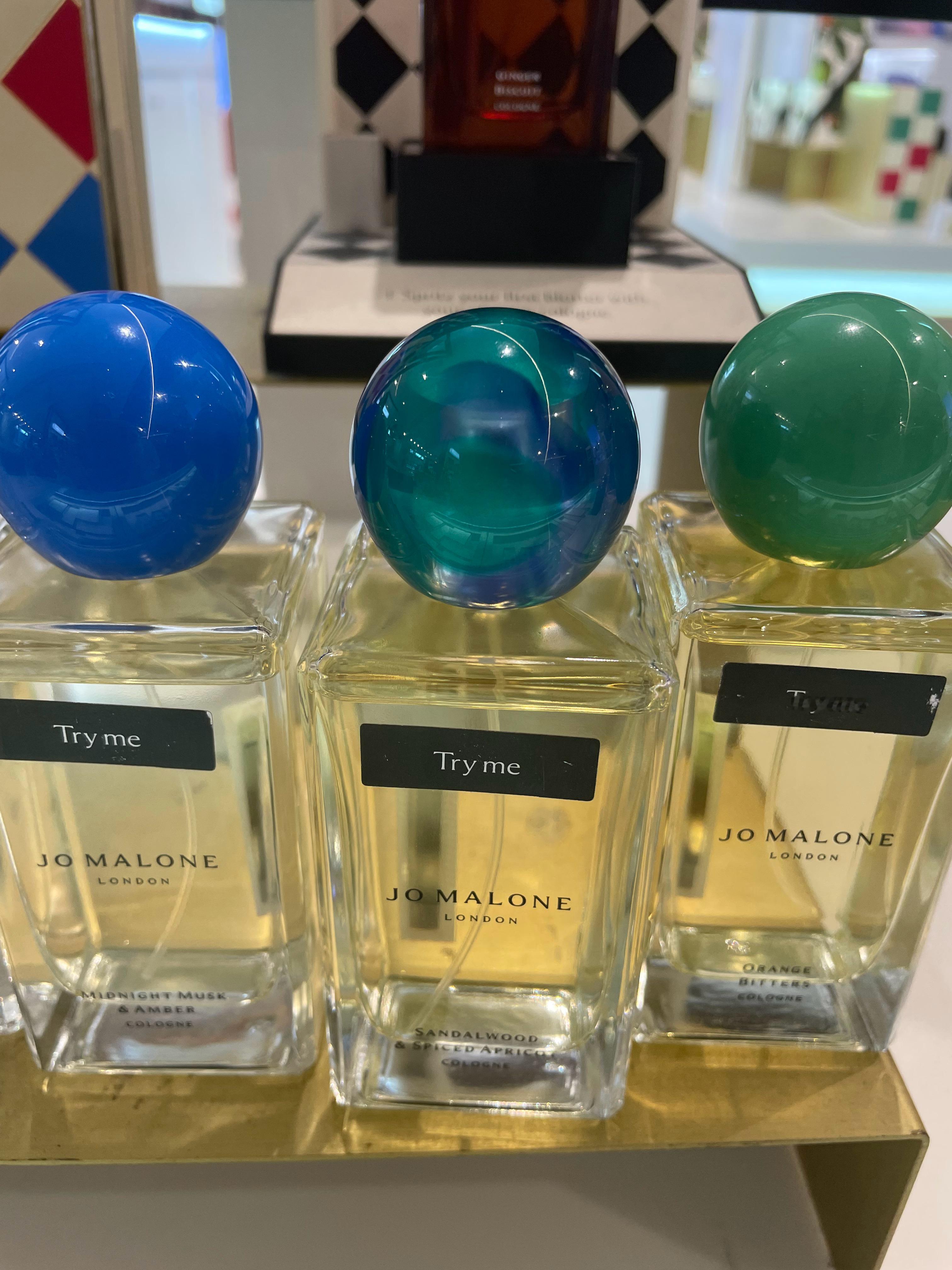 今天周末，好不容易可以出来逛街，迫不及待来闻一闻Jo Malone。三个味道：s