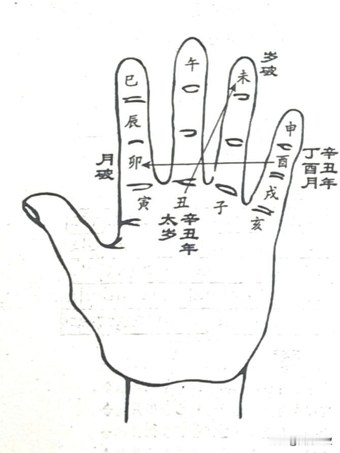 太岁可坐不可向：
一、流年走到的地支即为太岁。 
二、太岁对冲的地支即为岁破。 
