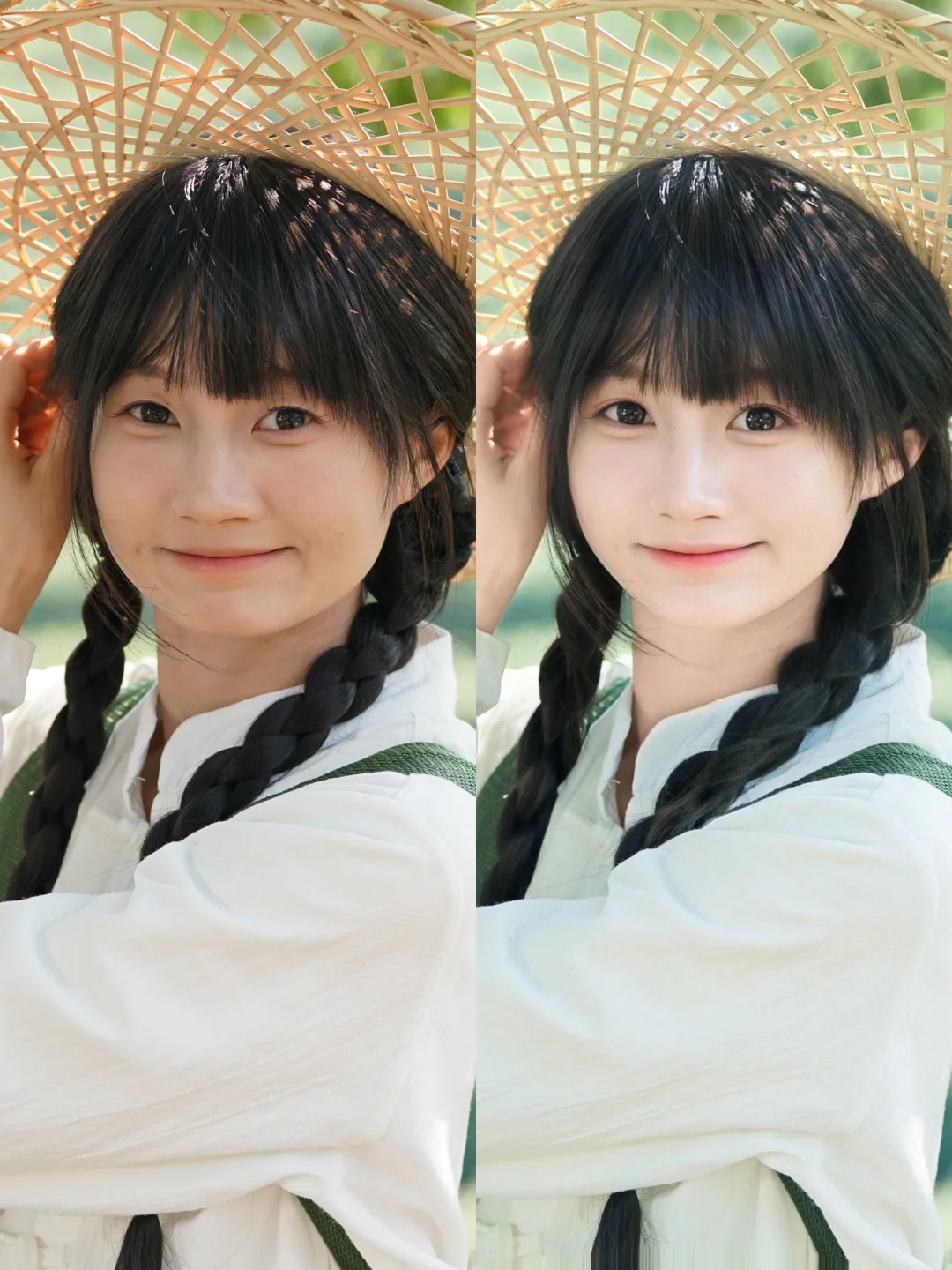 后期修图调色前后对比、修完后也太惊艳了吧