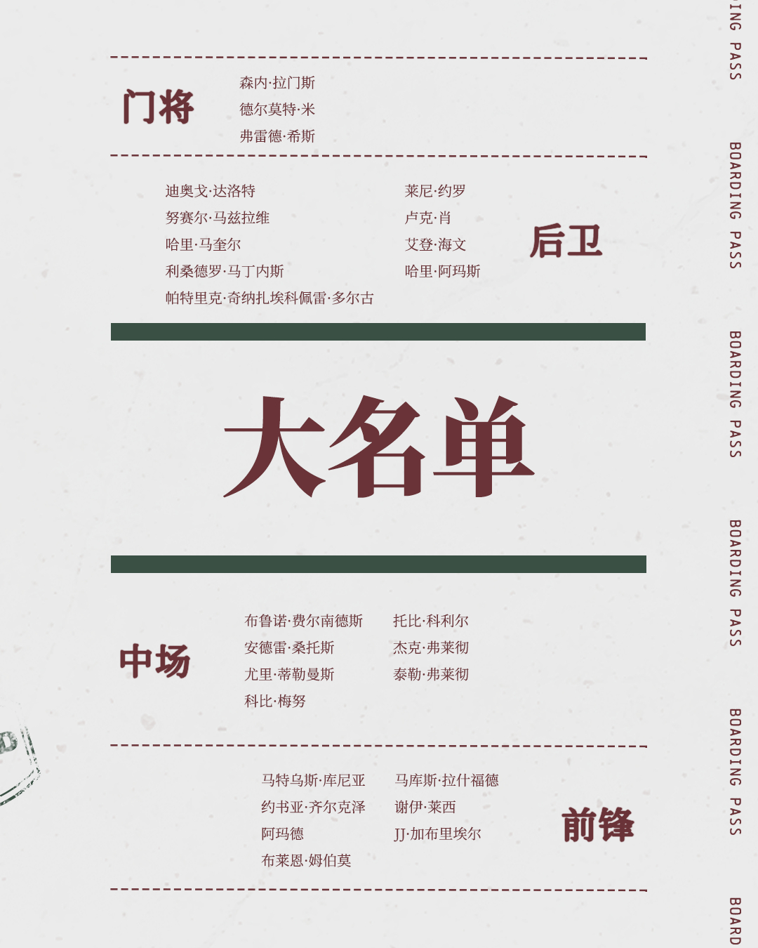 即将前往波兰，以下是红魔对阵AC米兰的大名单⬇️曼联曼联足球俱乐部曼联vsAC米
