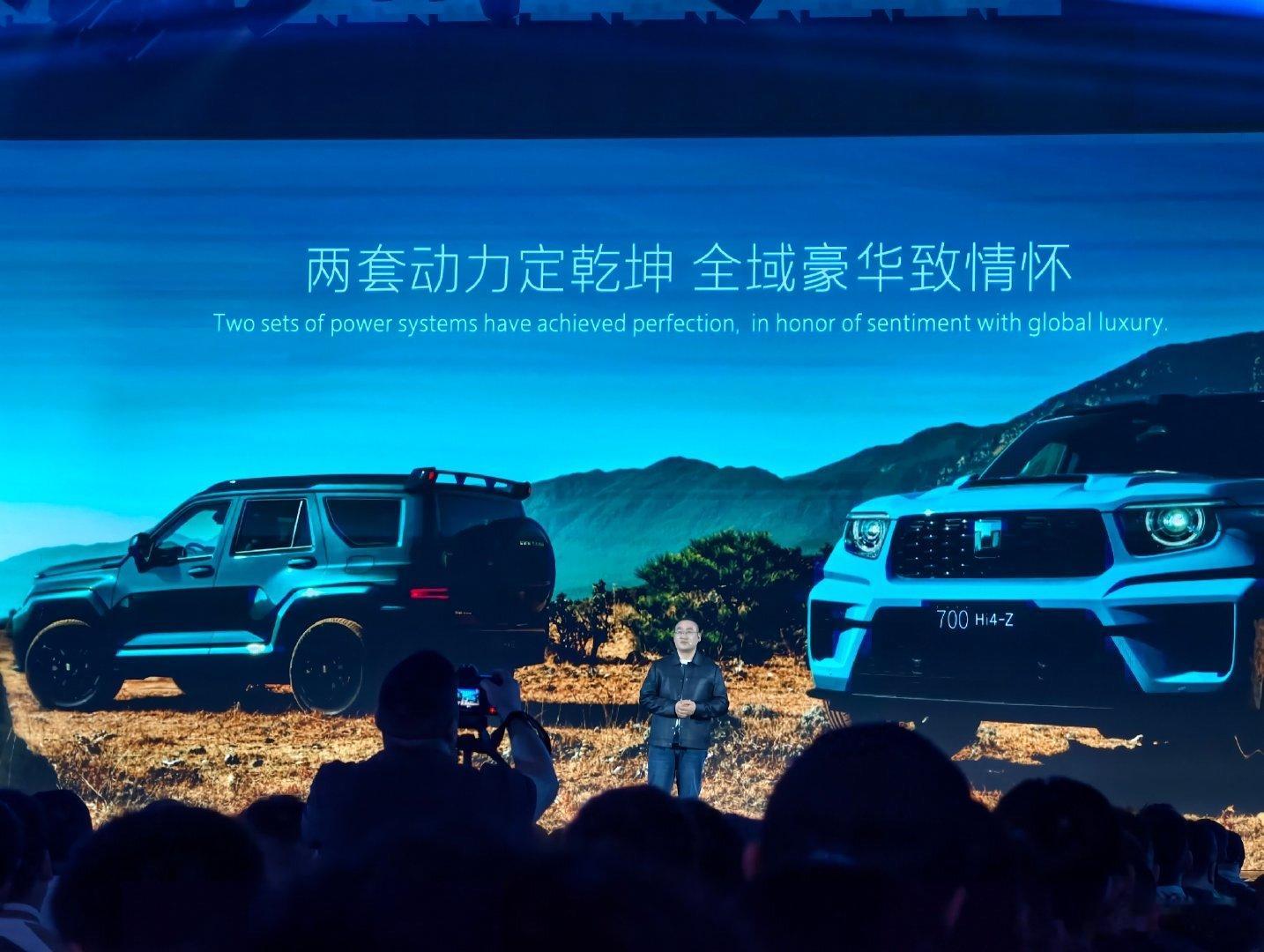 虽然说全新坦克700是一辆“越野专长”的车子，但它的诸多科技配置也丝毫不含糊，比