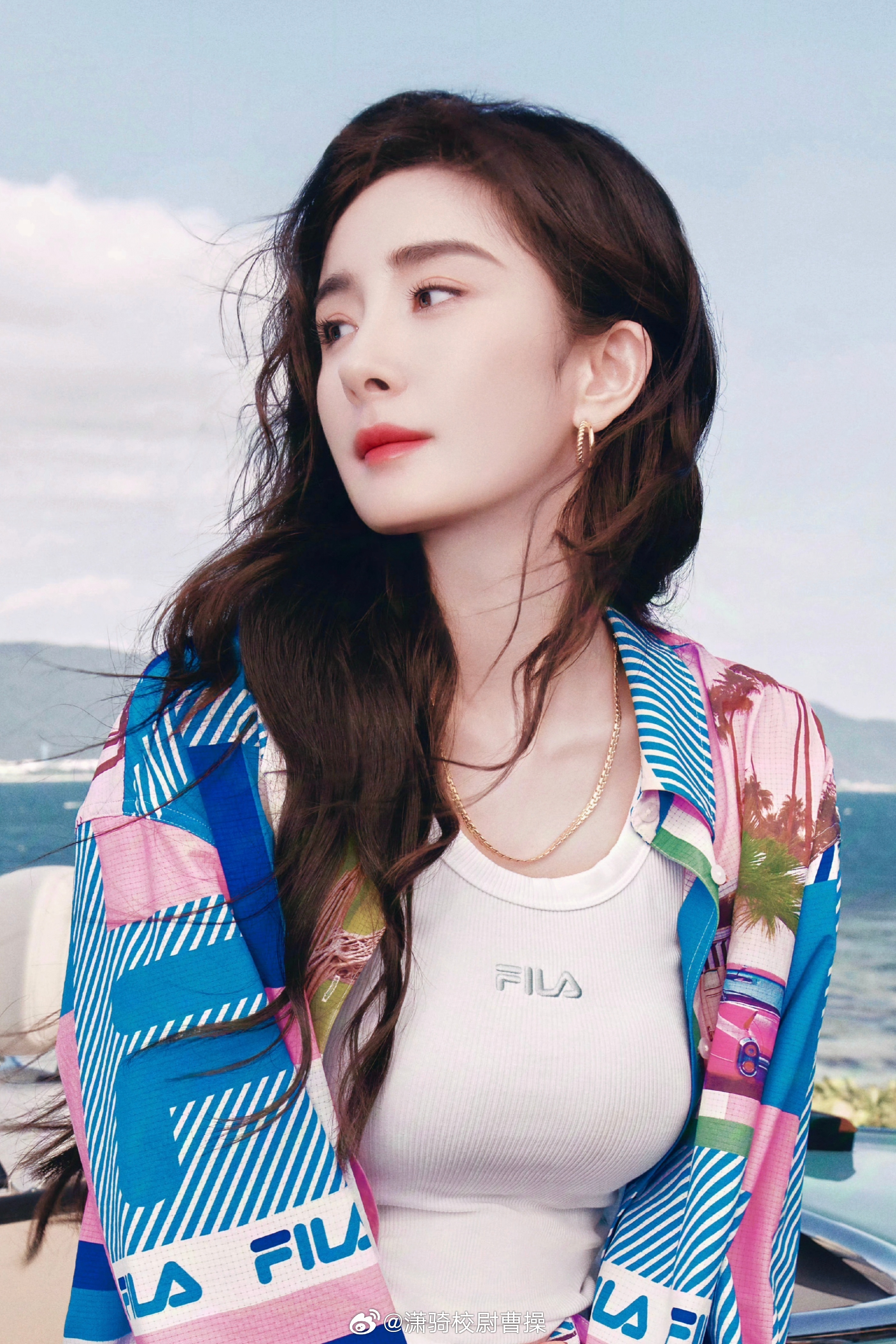 杨幂半成品广告成了杨幂 FILA，好美好高级 ​​​