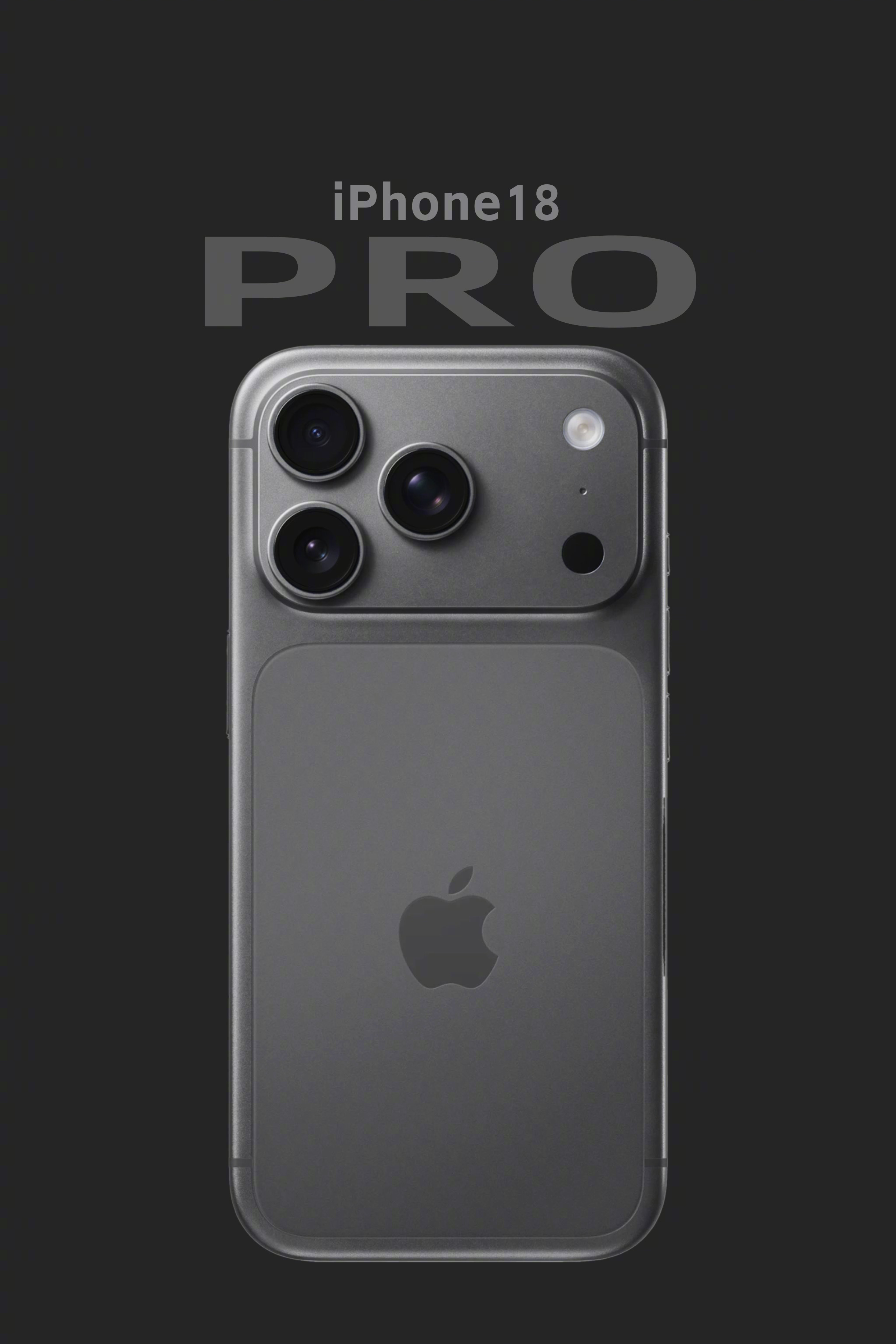 今年iPhone18 Pro的银色版本不再是以往那种亮调的银白，色调偏向银灰，整