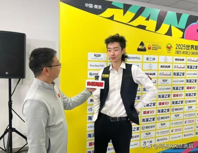 国锦赛花絮：吴宜泽太搞笑了
北京时间11月9日，吴宜泽10-6战胜希金斯如愿以偿