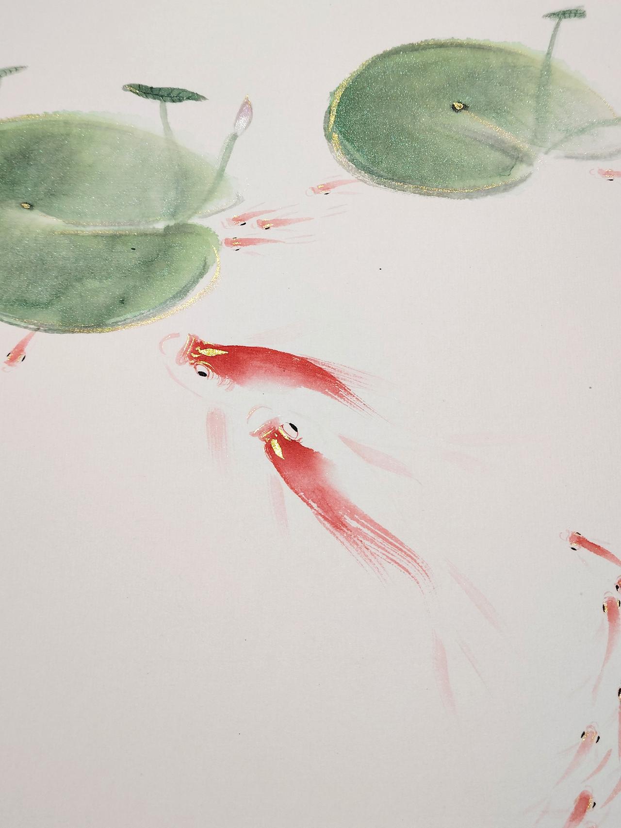 好运连连，万事皆如意。（好孕好孕好运连连 ）好孕非子画鱼 非子鱼 非子鱼