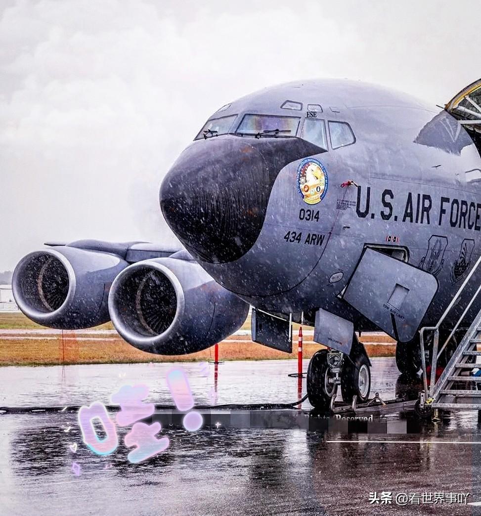 被击落的美国加油机什么来头？
KC-135被称作美军的空中“力量倍增器”，是全球