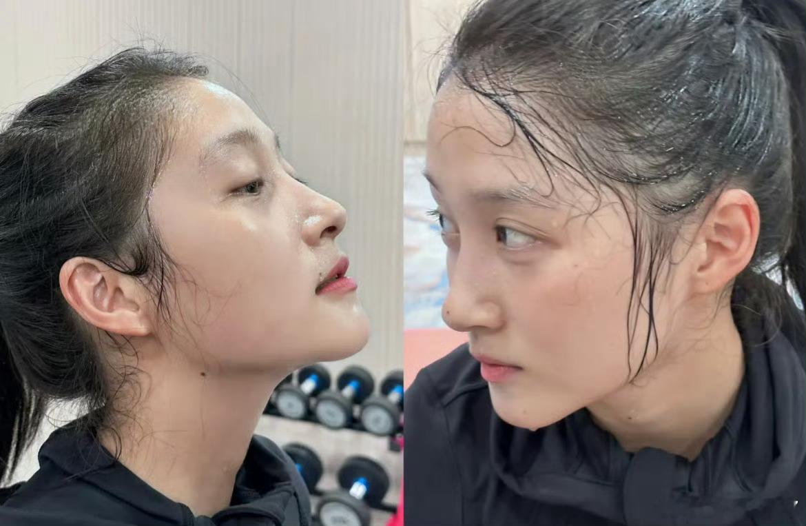 关晓彤你不瘦谁瘦真的好励志[黄鸡大笑]运动后也这么美 ​​​