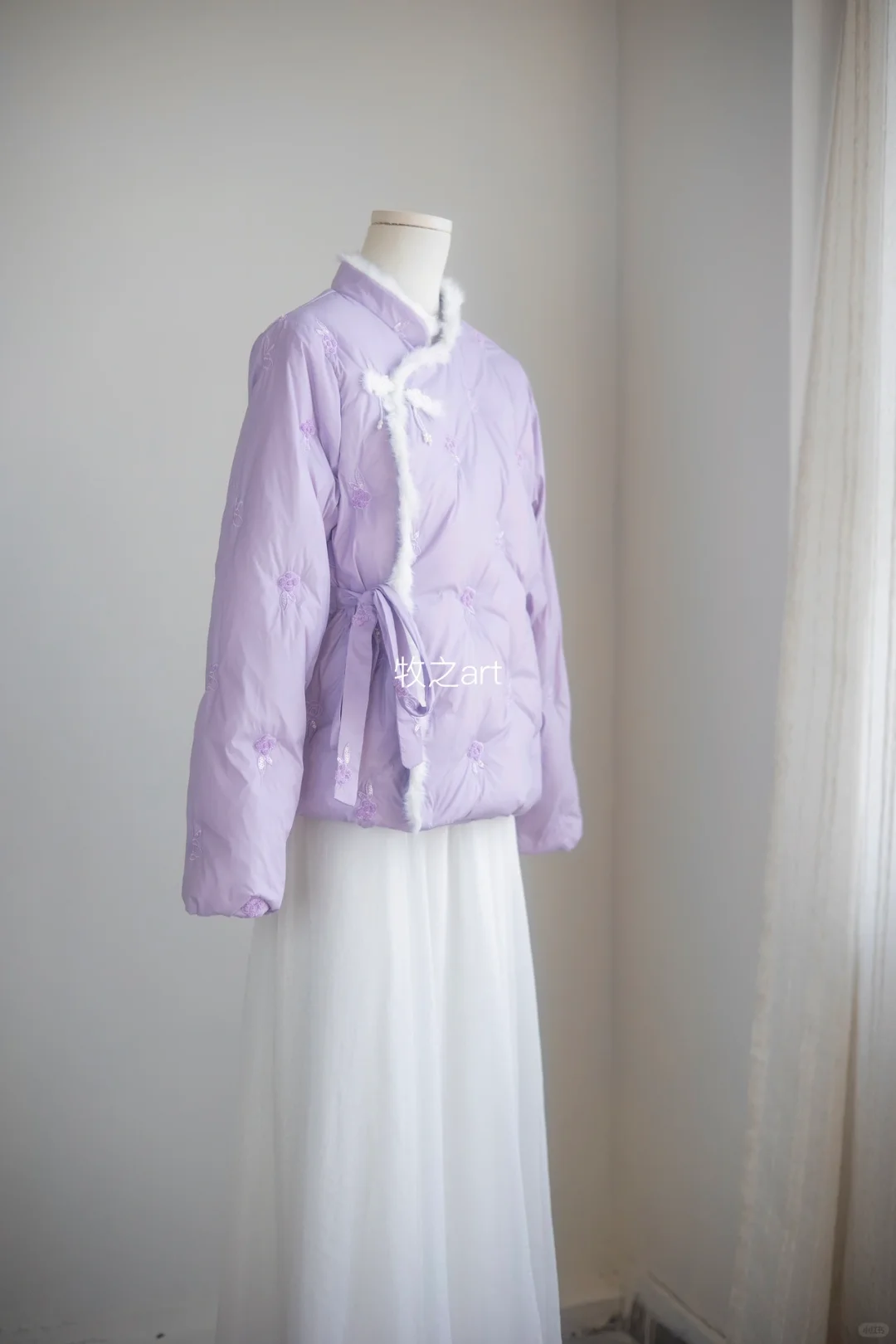 新中式羽绒服真的美哭｜国风盘扣