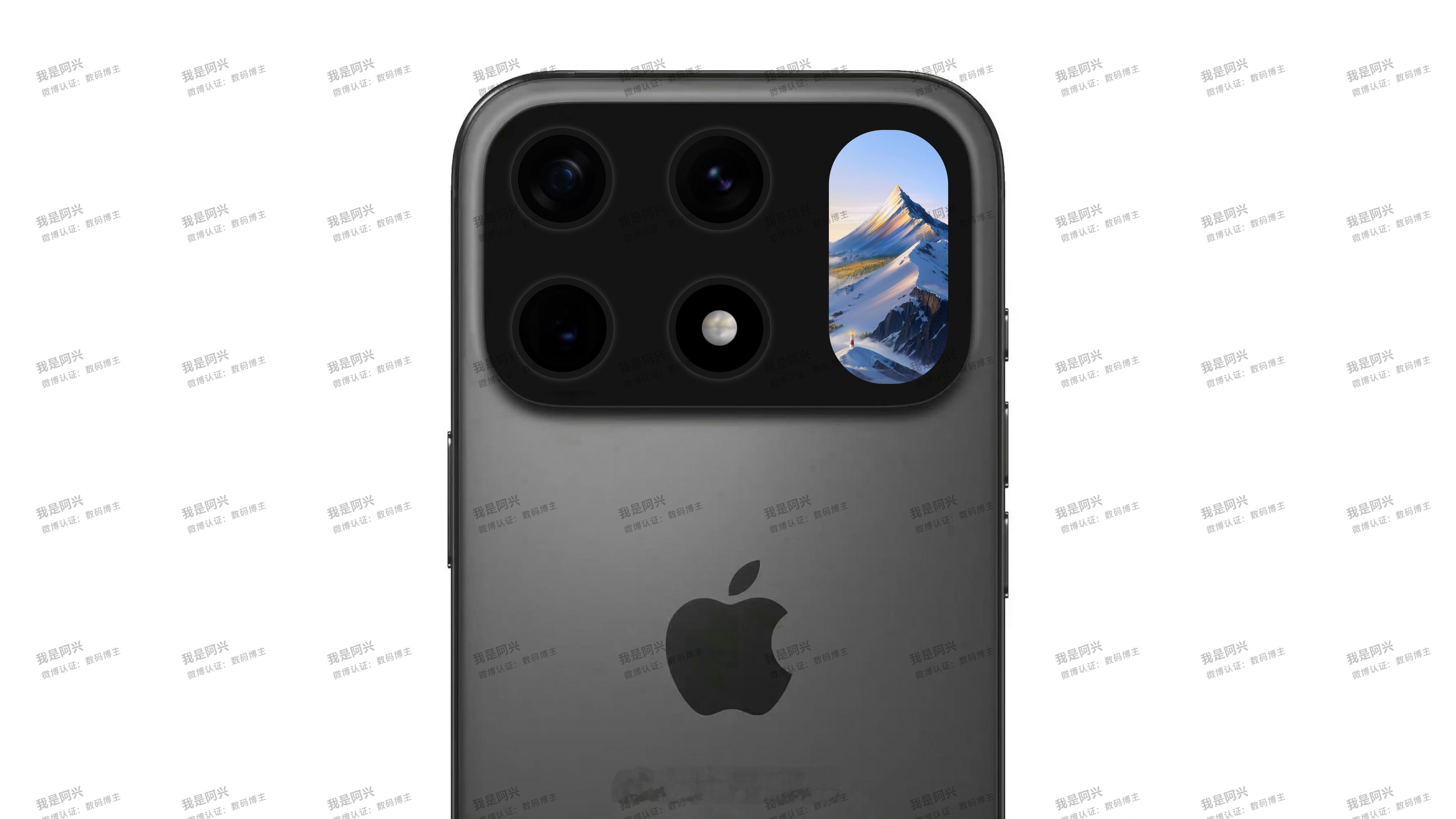 iPhone17马上就要发布了，如果iPhone给背部横向大矩阵模组也搞个副屏你