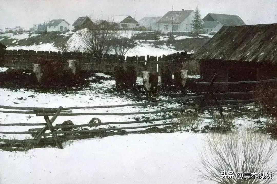 每幅画都有一种独特的情绪，让人能从中感受到独特的内心世界。每一幅画都是创作者情绪