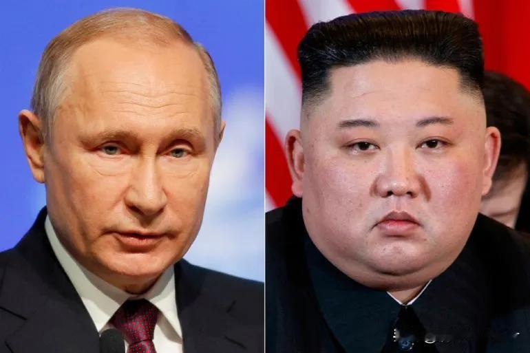 父子同台，普京于金正恩，不仅仅是合作伙伴，更是教父。
2024多事之秋，这两个男