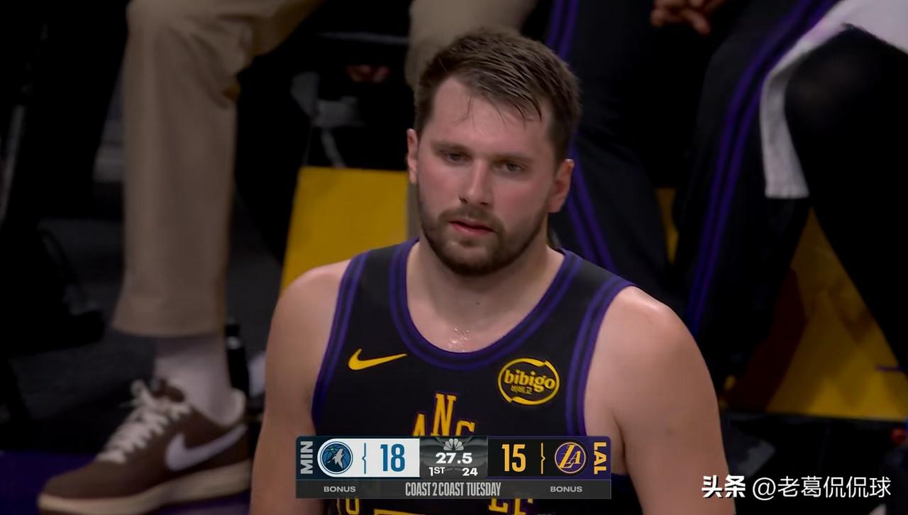 我强烈建议湖人巨星东契奇停止浪投！在今天进行的湖人和森林狼的焦点战中，目前双方的