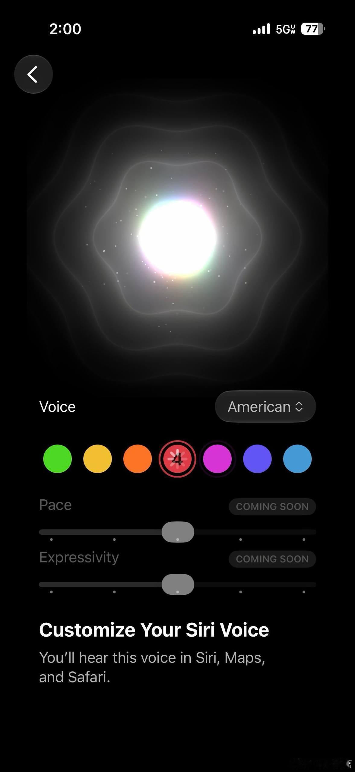 iOS 27 Beta 4 新增功能：Apple 为 Siri 添加了更多语音，