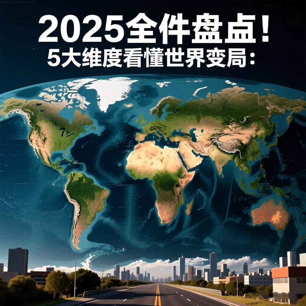 2025全球大事件盘点！
5大维度看懂世界变局：
冲突与希望交织，霸权式微多边崛